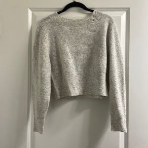 Crop sweater